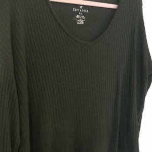 AEO Soft & Sexy Ribbed Long Sleeve